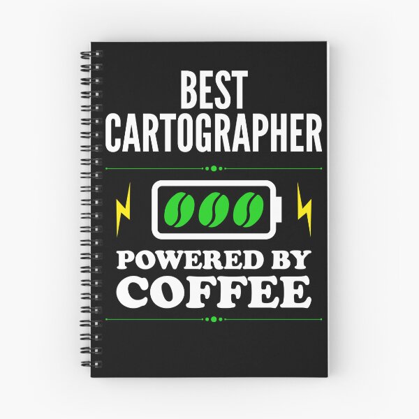 Item preview, Best Cartographer Powered By Coffee for Cartographer designed and sold by SVPOD.