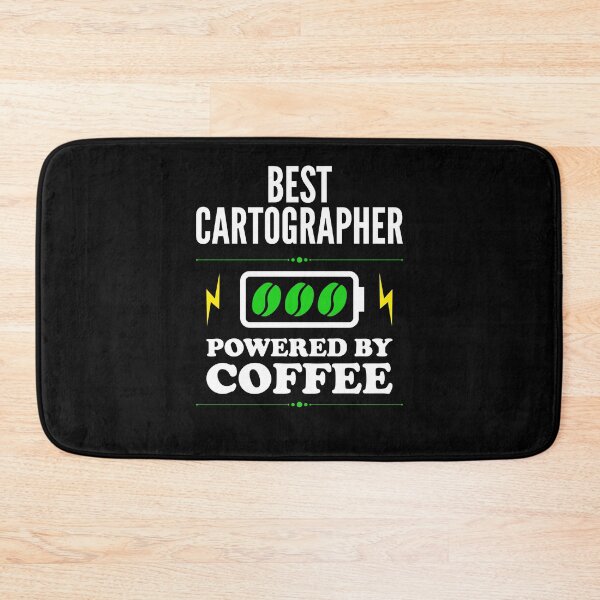 Item preview, Best Cartographer Powered By Coffee for Cartographer designed and sold by SVPOD.