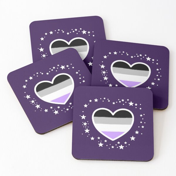 Item preview, Asexual Pride Heart designed and sold by PHNDZMND.
