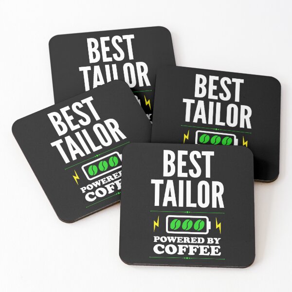 Item preview, Best Tailor Powered By Coffee for Tailor designed and sold by SVPOD.