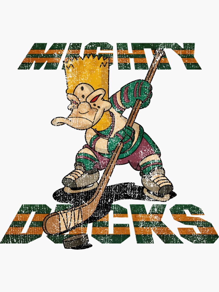 Mighty Ducks Sticker For Sale By Kataranxwv Redbubble 