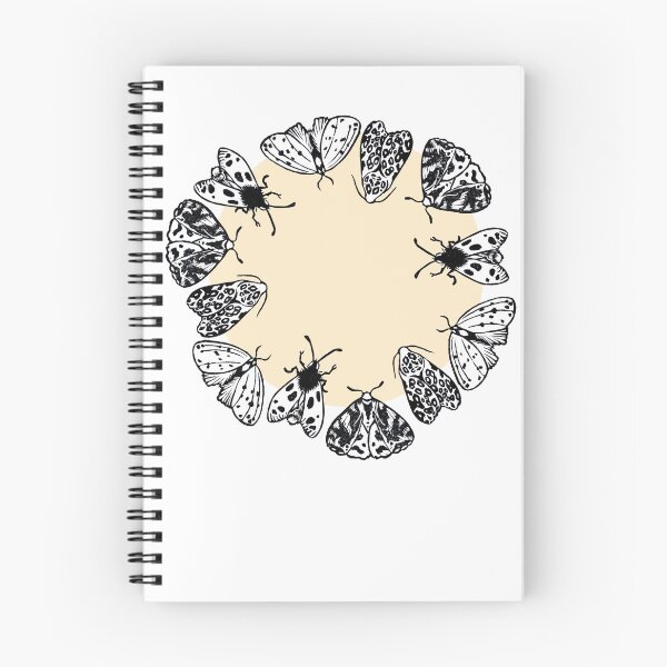 Item preview, Moth Lino Print Design designed and sold by AnitasArtStore.