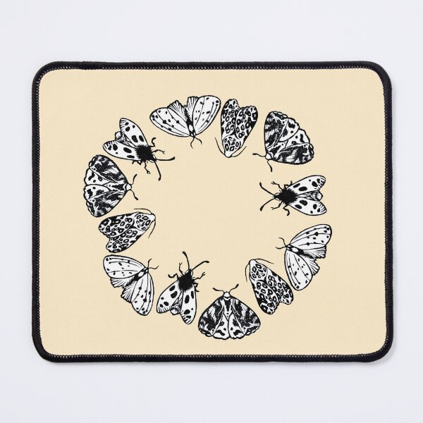 Item preview, Moth Lino Print Design designed and sold by AnitasArtStore.