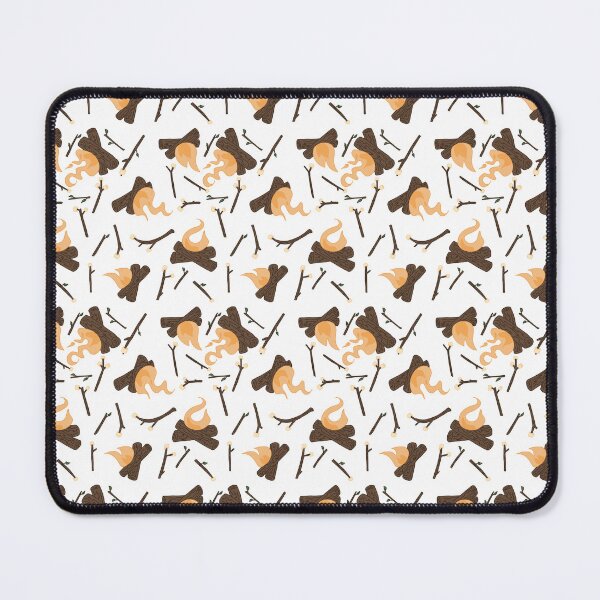 Item preview, Bonfire and Marshmallows (small pattern) designed and sold by MakerOfPaper.