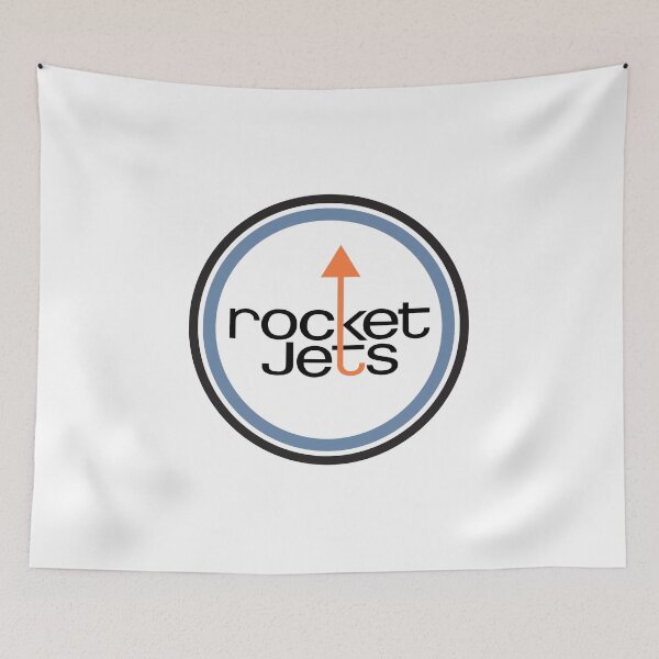 Item preview, Rocket Jets Logo designed and sold by wickedvintage.