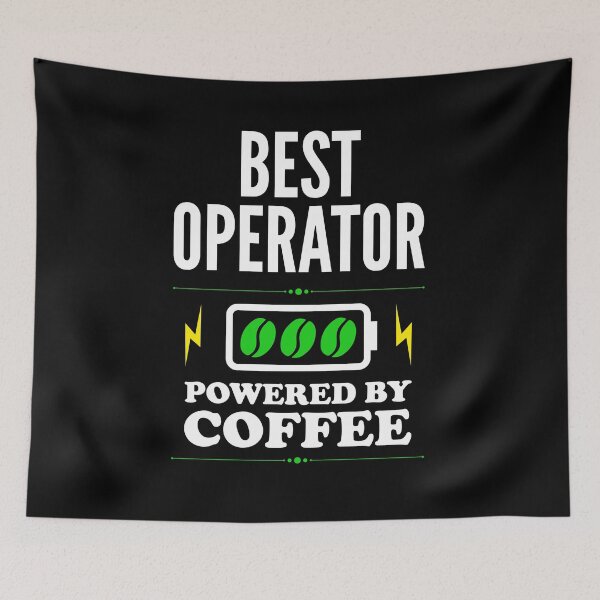 Item preview, Mejor operador impulsado por café para operador designed and sold by SVPOD.