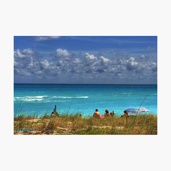 Watching the Surf Photographic Print