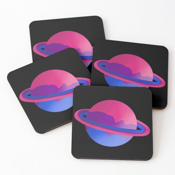 Item preview, bi pride planet designed and sold by rex Eades.
