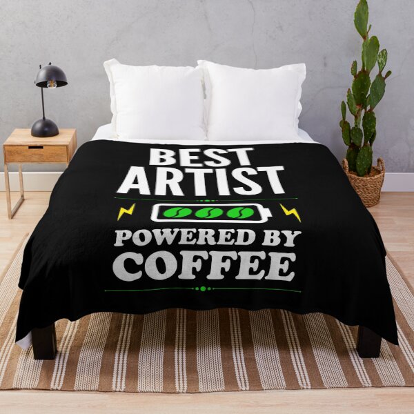 Artikelvorschau, Bester Künstler Powered By Coffee for Artist entworfen und verkauft von SVPOD.