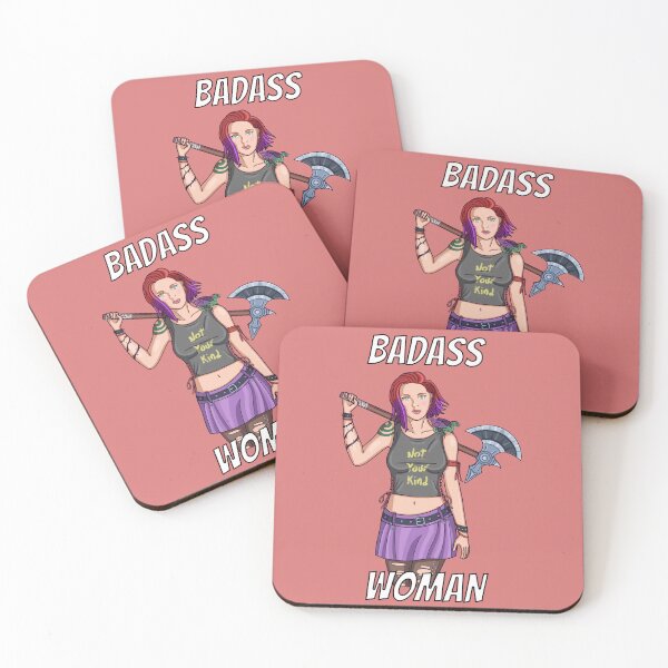 Item preview, Not your kind, Badass Woman designed and sold by manu-moon.