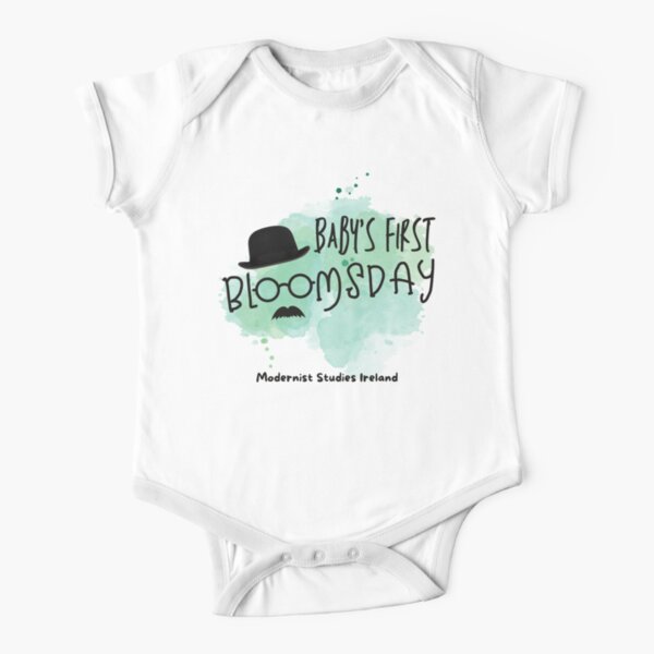 Baby's First Bloomsday Short Sleeve Baby One-Piece