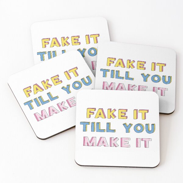 Item preview, fake it till you make it ! designed and sold by gysipunks.