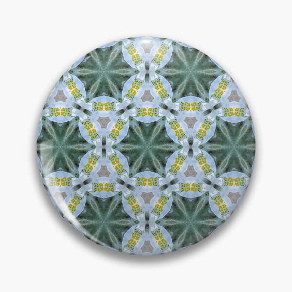 Item preview, Moraea ciliata 1.7 -  Green and Yellow Star Pattern designed and sold by FRLF.