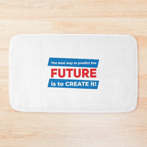 Item preview, The best way to predict the future is to create it! (Blue and Red) designed and sold by ResuWreck.