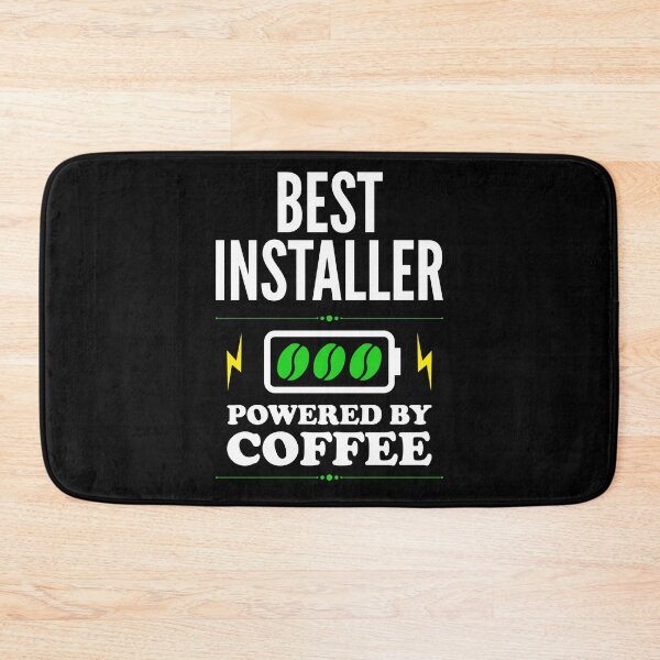 Item preview, Best installer Powered By Coffee for installer designed and sold by SVPOD.