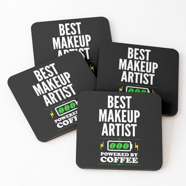 Item preview, Best Makeup Artist Powered By Coffee for Makeup Artist designed and sold by SVPOD.