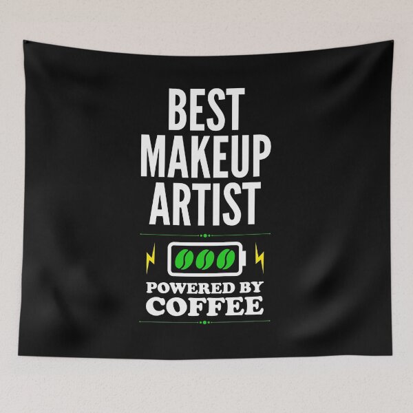 Item preview, Best Makeup Artist Powered By Coffee for Makeup Artist designed and sold by SVPOD.