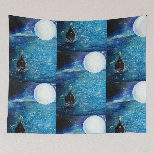 Item preview, The Sea Drowned House designed and sold by ClareWildeArt.