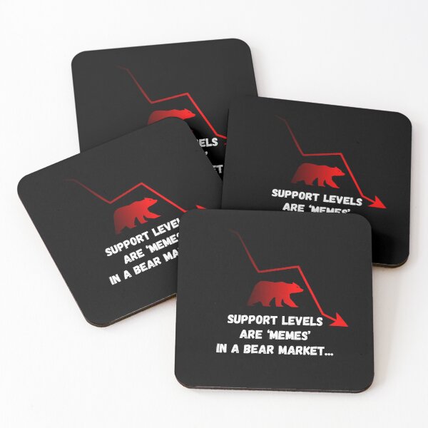 Item preview, Support levels are ‘memes’ in a Bear Market...Quote No1 designed and sold by angelisart.