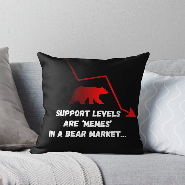 Item preview, Support levels are ‘memes’ in a Bear Market...Quote No1 designed and sold by angelisart.