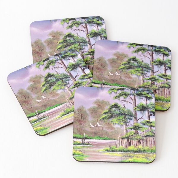 Item preview, Egrets And Cypress Trees Wakulla River Florida designed and sold by William Holkham.
