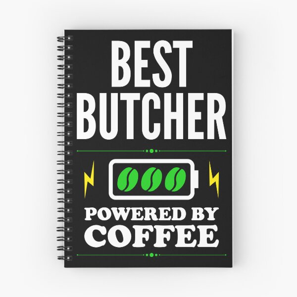 Item preview, Best Butcher Powered By Coffee for Butcher designed and sold by SVPOD.