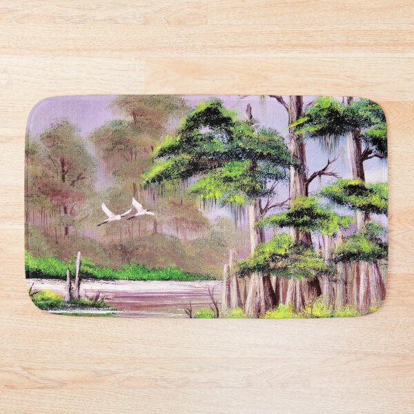 Item preview, Egrets And Cypress Trees Wakulla River Florida designed and sold by William Holkham.
