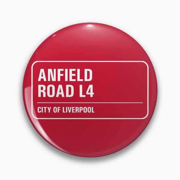 Artikelvorschau, Liverpool - Anfield-Straßenschild entworfen und verkauft von designsheaven.