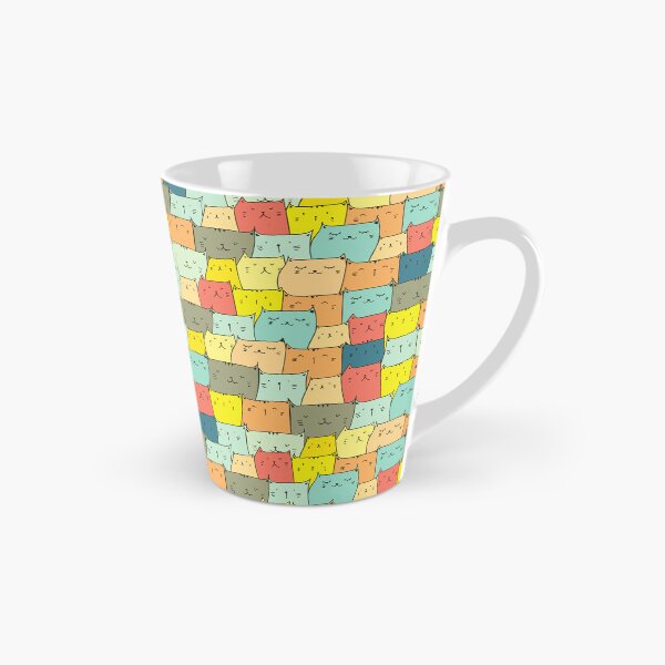 Item preview, Colorful Cats Pattern designed and sold by Caregiverology.
