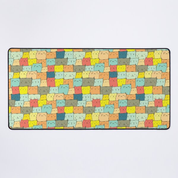 Item preview, Colorful Cats Pattern designed and sold by Caregiverology.