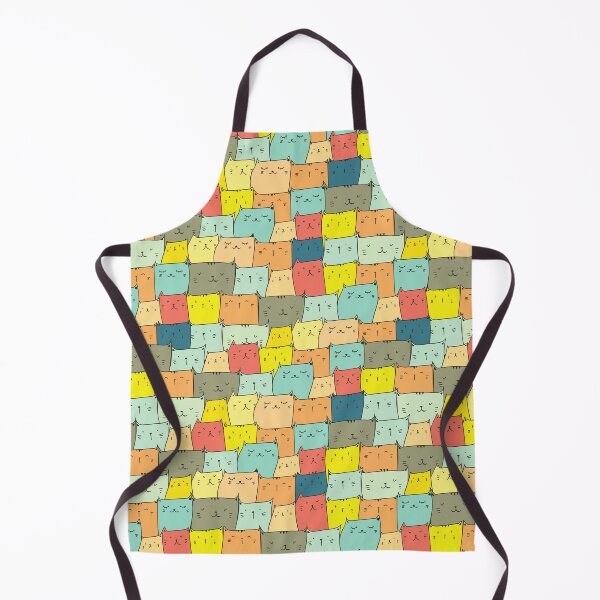 Item preview, Colorful Cats Pattern designed and sold by Caregiverology.