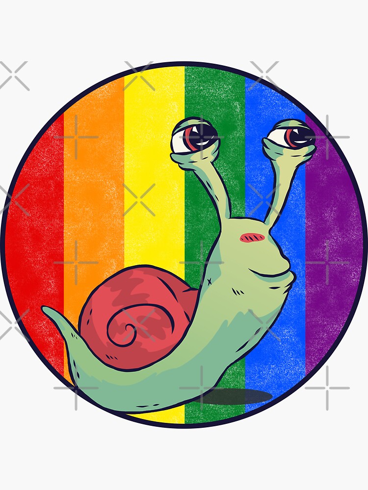 Gay Snail Funny Lgbt Quotes Sticker For Sale By Arlan Gonsalves Redbubble 3824