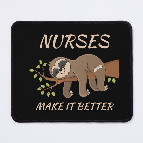Artikelvorschau, Krankenschwestern machen es besser schlafendes Faultier entworfen und verkauft von two7designs.