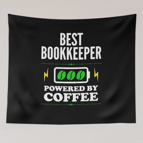 Item preview, Best Bookkeeper Powered By Coffee for Bookkeeper designed and sold by SVPOD.