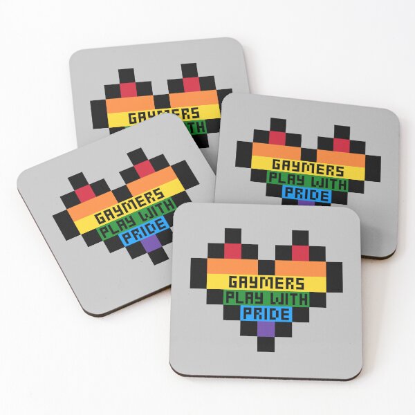 Item preview, Pride - Gaymers Play With Pride - LGBTQ Video Gamers designed and sold by DesignByLeo.