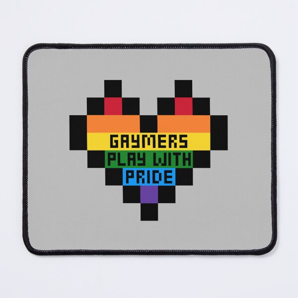 Item preview, Pride - Gaymers Play With Pride - LGBTQ Video Gamers designed and sold by DesignByLeo.