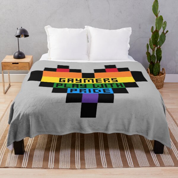 Item preview, Pride - Gaymers Play With Pride - LGBTQ Video Gamers designed and sold by DesignByLeo.