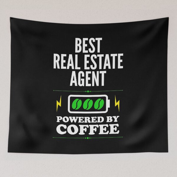 Item preview, Best Real Estate Agent Powered By Coffee for Real Estate Agent designed and sold by SVPOD.