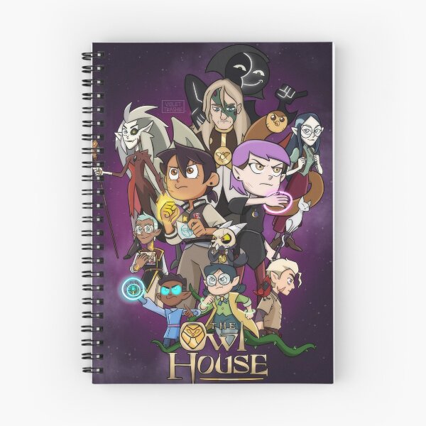 Aperçu de l'œuvre L'affiche de la maison du hibou S2 créée et vendue par Violetrashie.
