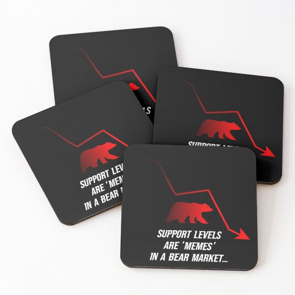 Item preview, Support levels are ‘memes’ in a Bear Market...Quote No2 designed and sold by angelisart.