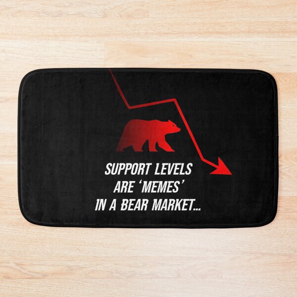 Item preview, Support levels are ‘memes’ in a Bear Market...Quote No2 designed and sold by angelisart.