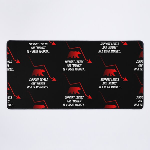 Item preview, Support levels are ‘memes’ in a Bear Market...Quote No2 designed and sold by angelisart.
