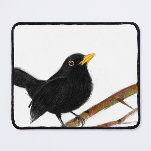 Item preview, blackbird in love designed and sold by mayerarts.