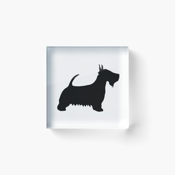 Item preview, Scottish Terrier Dog Silhouette - Black  designed and sold by MacPean.