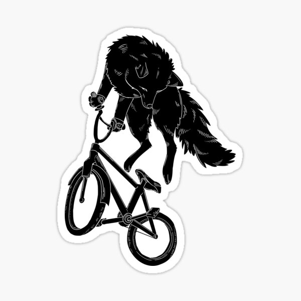 BMX Fox Sticker