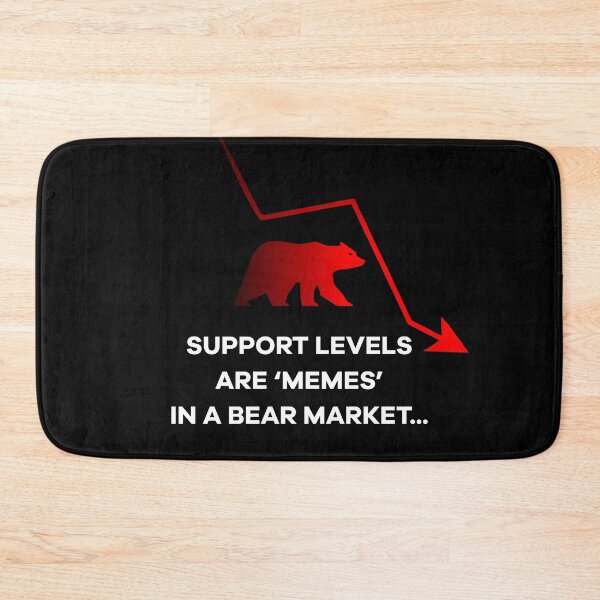 Item preview, Support levels are ‘memes’ in a Bear Market...Quote No3 designed and sold by angelisart.