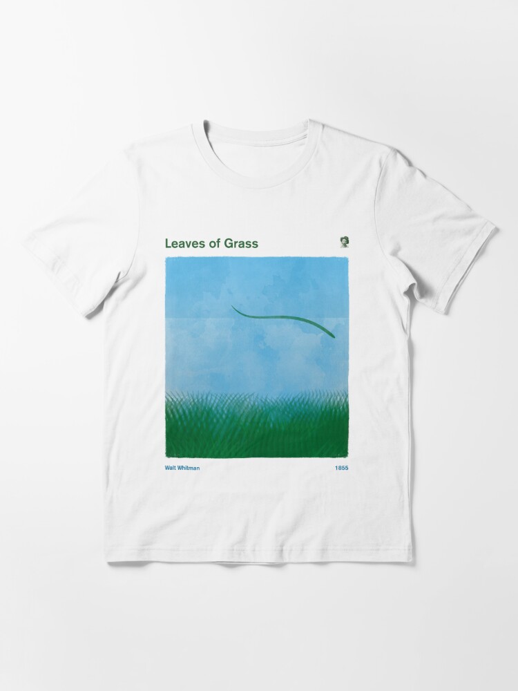 Leaves of Grass by Walt Whitman - Entire Book on T-Shirt | Best Gift for Readers and Book Lovers | Litographs