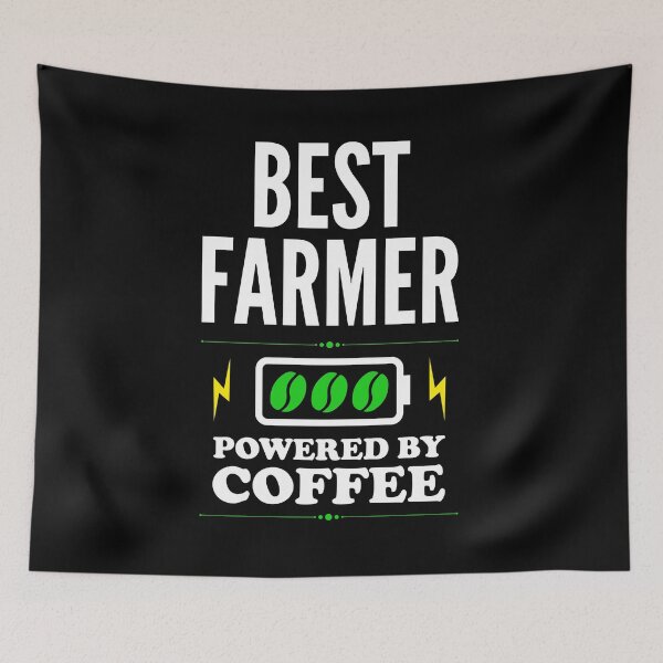 Item preview, Best Farmer Powered By Coffee for Farmer designed and sold by SVPOD.