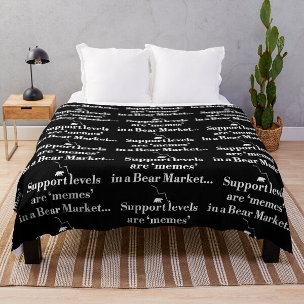 Item preview, Support levels are ‘memes’ in a Bear Market...Quote No4 designed and sold by angelisart.