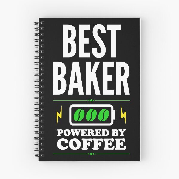 Item preview, Best Baker Powered By Coffee for Baker designed and sold by SVPOD.